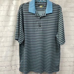 Greg Norman Play Dry Golf XL polo shirt